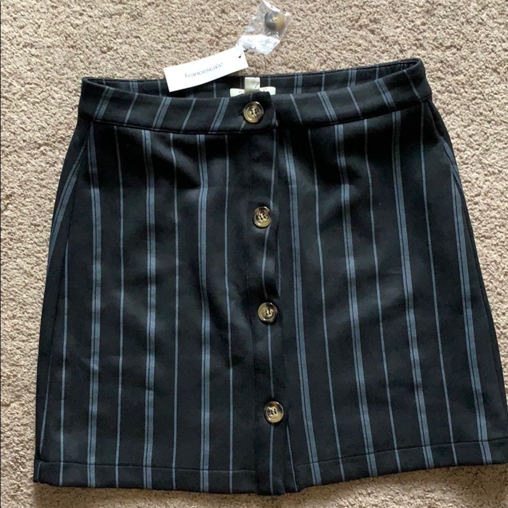 Francesca’s Striped Skirt